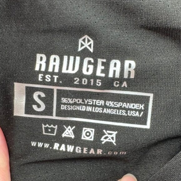 Rawgear Black Dual-Layer Athletic Shorts W/ Zipper Pockets Size Small NWT #RG114 - Picture 6 of 8